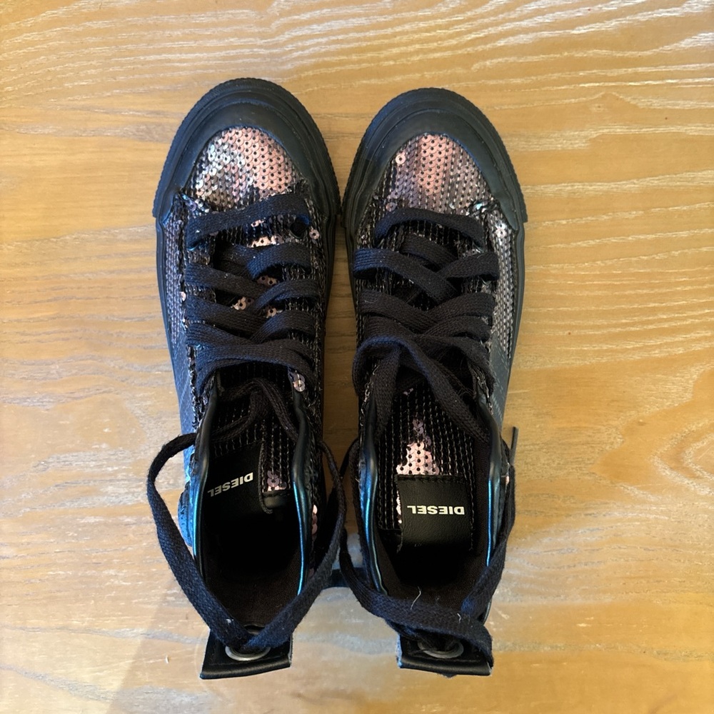 AUTHENTIC DIESEL Sequin Sneaker High-Tops
